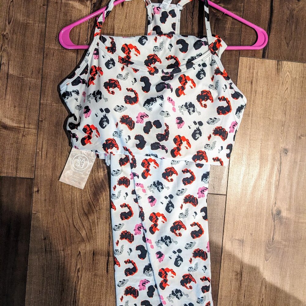 NWT Sage collective Cropped top and leggings set size M/ L